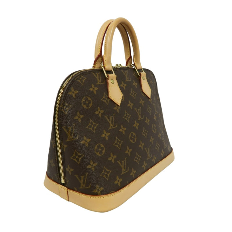 LOUIS VUITTON LV Monogram PVC Alma Handbag Brown