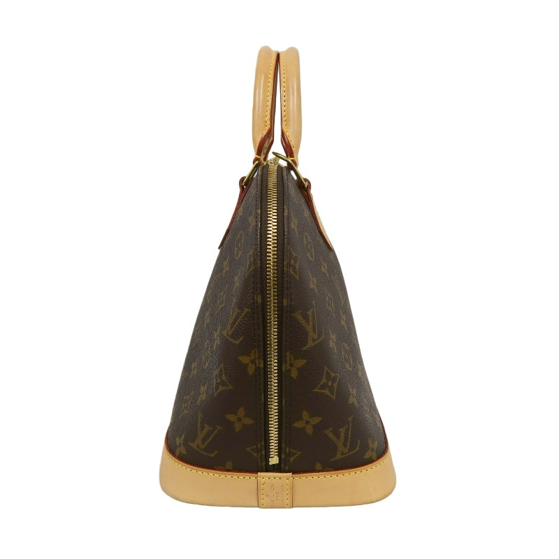 LOUIS VUITTON LV Monogram PVC Alma Handbag Brown