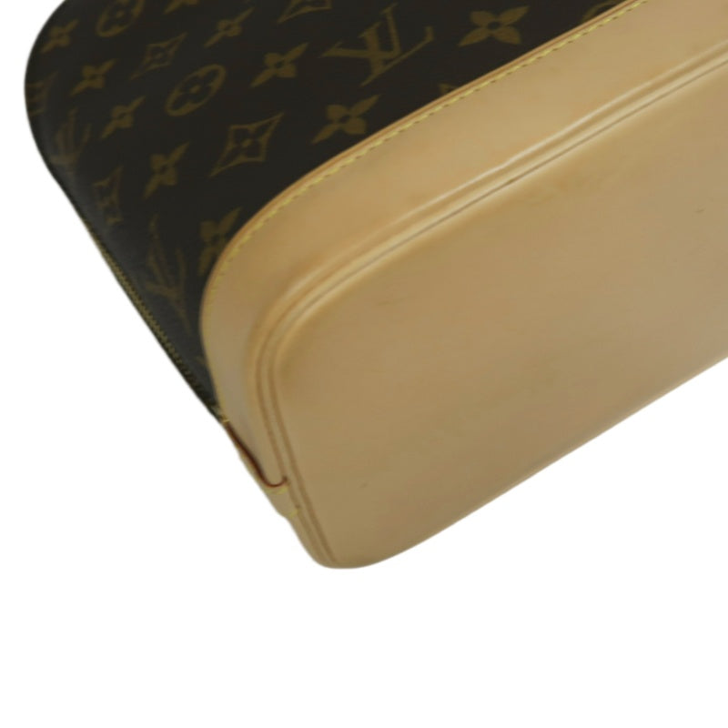 LOUIS VUITTON LV Monogram PVC Alma Handbag Brown