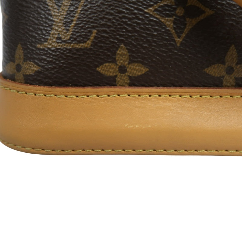 LOUIS VUITTON Nano Alma Monogram Handbag Brown PVC With Shoulder Strap
