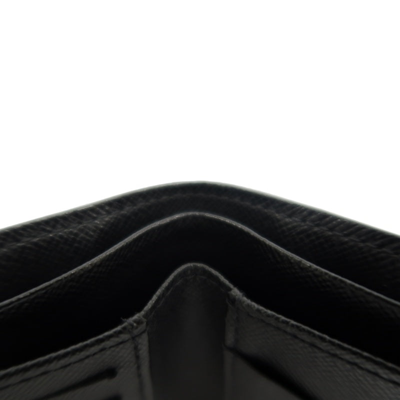 LOUIS VUITTON Portefeuille Damier Graphite Bifold Wallet Black Checkerboard PVC