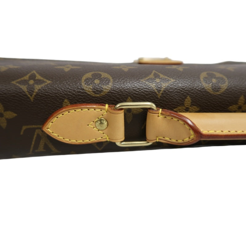 LOUIS VUITTON Serviette Conseiller Monogram Business Briefcase Brown PVC