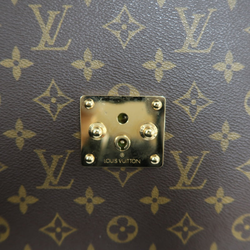 LOUIS VUITTON Serviette Conseiller Monogram Business Briefcase Brown PVC