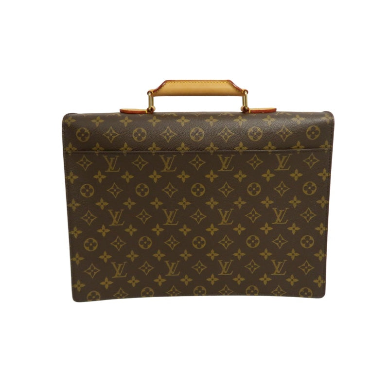 LOUIS VUITTON Serviette Conseiller Monogram Business Briefcase Brown PVC