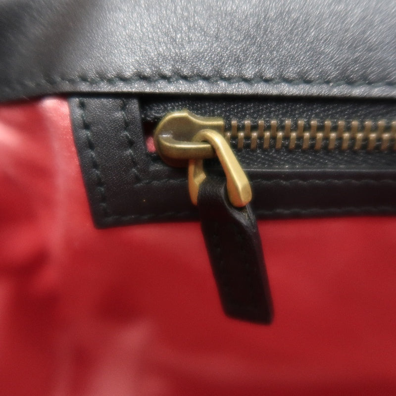 GUCCI GG Marmont Quilted Velvet Shoulder Bag Black Gold Hardware