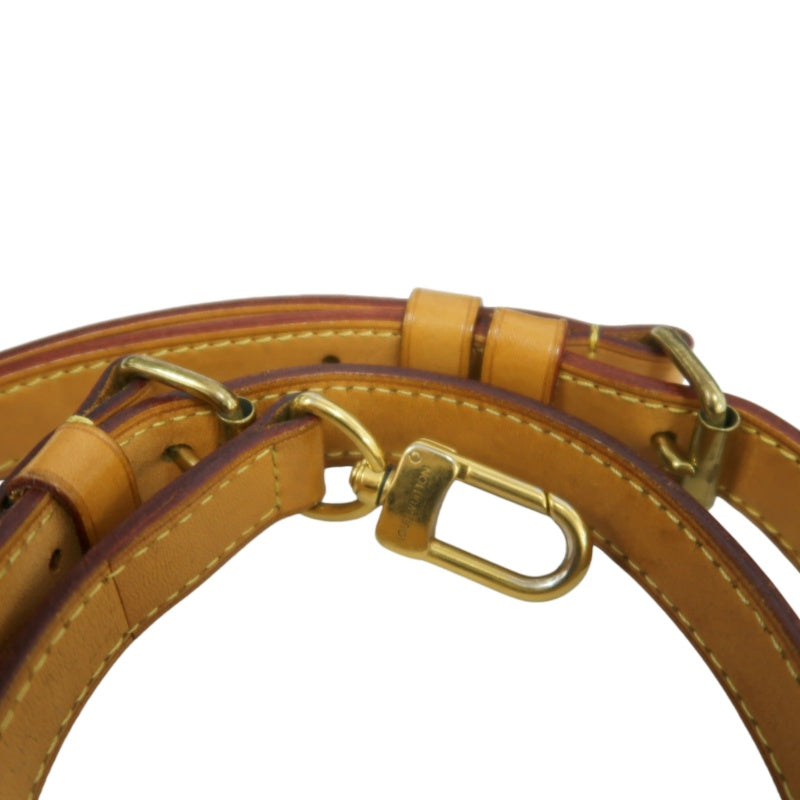 LOUIS VUITTON Speedy Monogram Handbag Brown PVC With Shoulder Strap