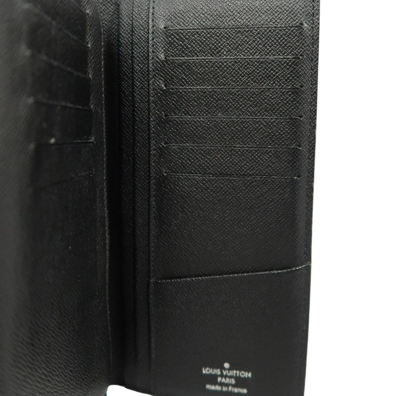 LOUIS VUITTON Portefeuille Plaza Damier Graphite Long Wallet Black PVC