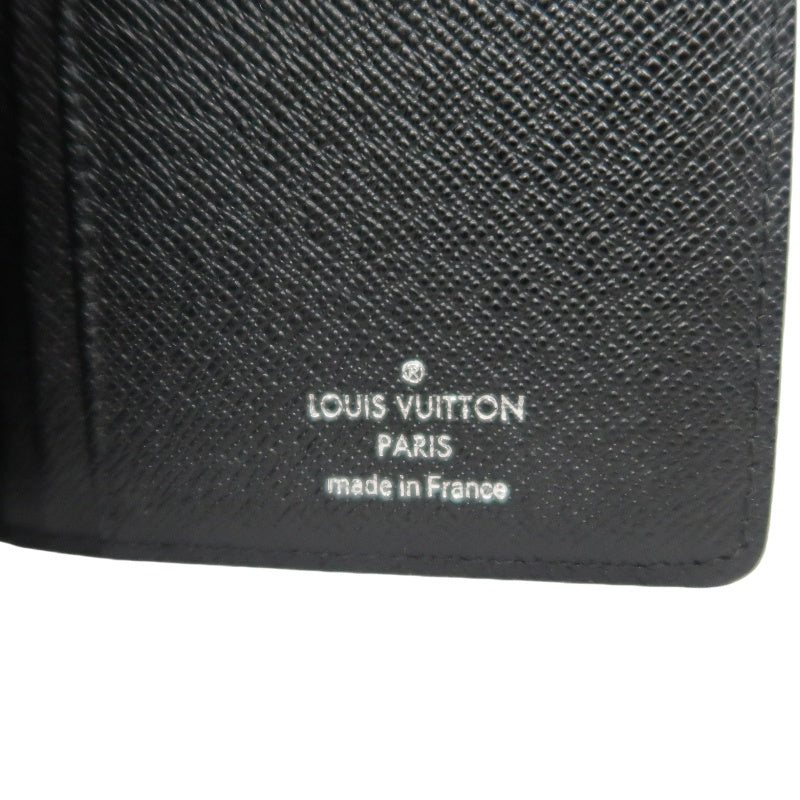 LOUIS VUITTON Portefeuille Plaza Damier Graphite Long Wallet Black PVC