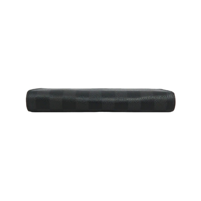 LOUIS VUITTON Portefeuille Plaza Damier Graphite Long Wallet Black PVC