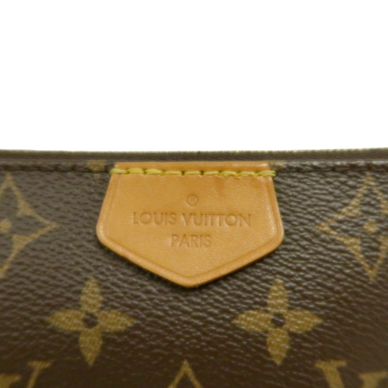 LOUIS VUITTON Multi Pochette Accessoires Monogram Shoulder Bag Brown PVC