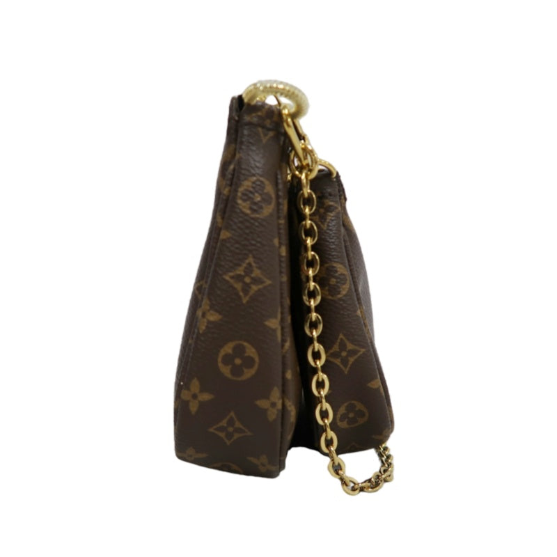LOUIS VUITTON Multi Pochette Accessoires Monogram Shoulder Bag Brown PVC
