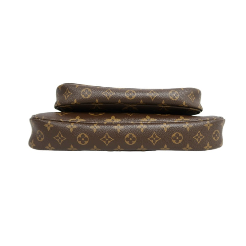 LOUIS VUITTON Multi Pochette Accessoires Monogram Shoulder Bag Brown PVC