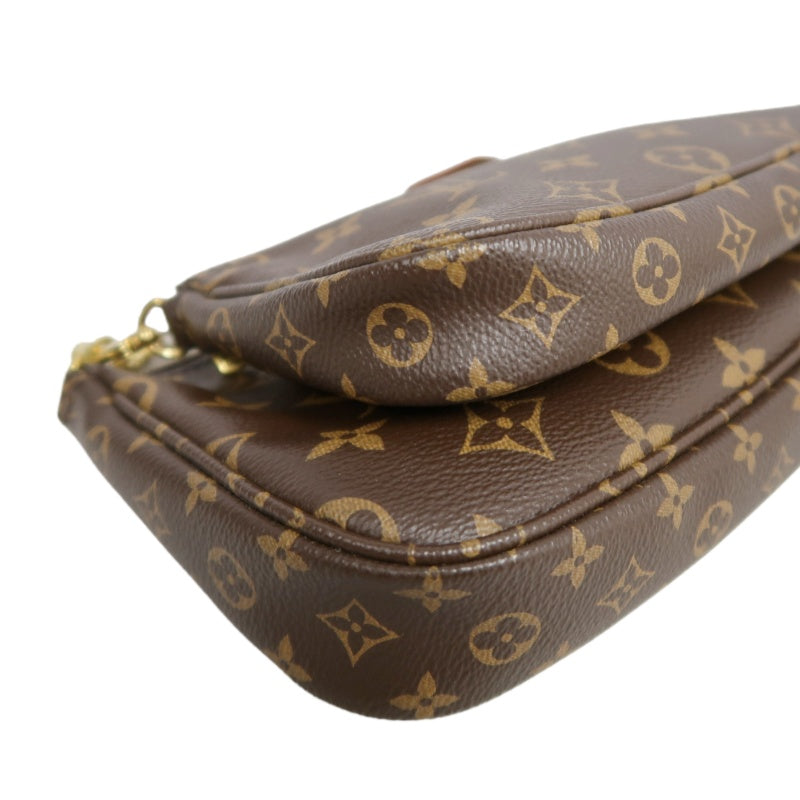 LOUIS VUITTON Multi Pochette Accessoires Monogram Shoulder Bag Brown PVC