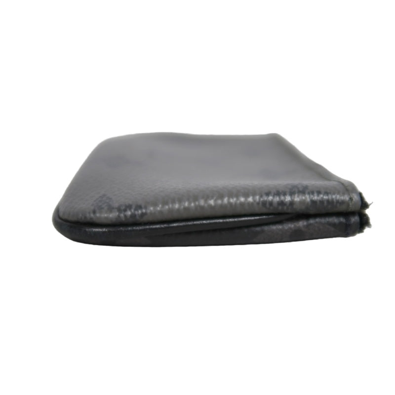 LOUIS VUITTON Trio Messenger Monogram Eclipse Shoulder Bag Black PVC With Pouch