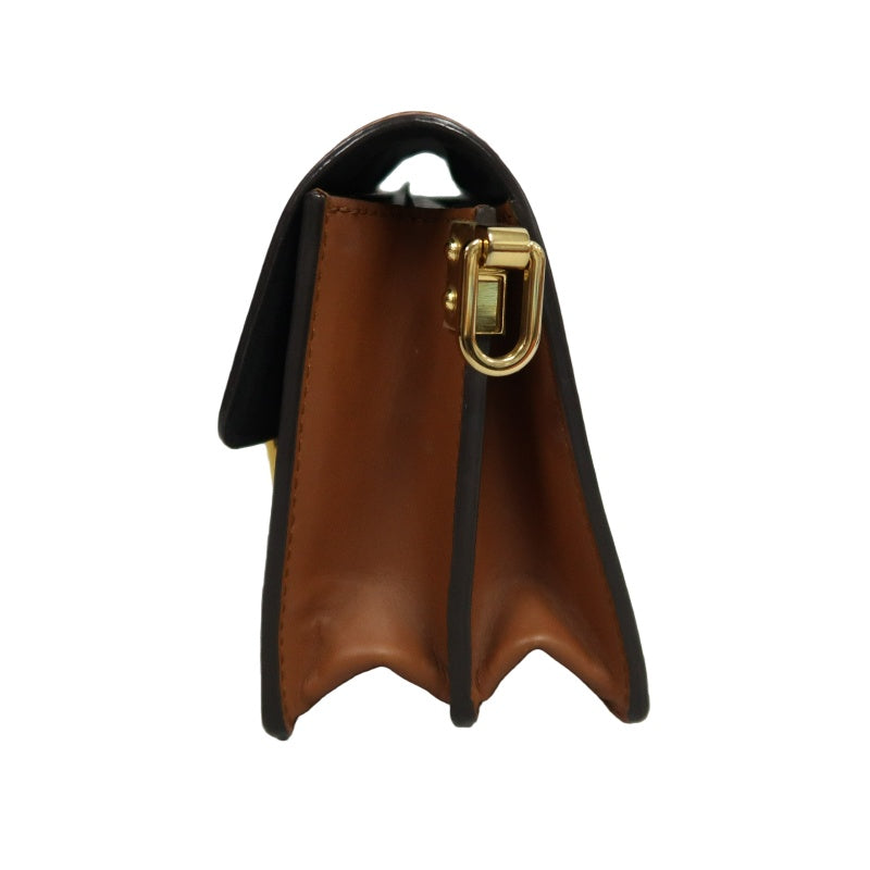 LOUIS VUITTON Dauphine Monogram Reverse Shoulder Bag Brown PVC