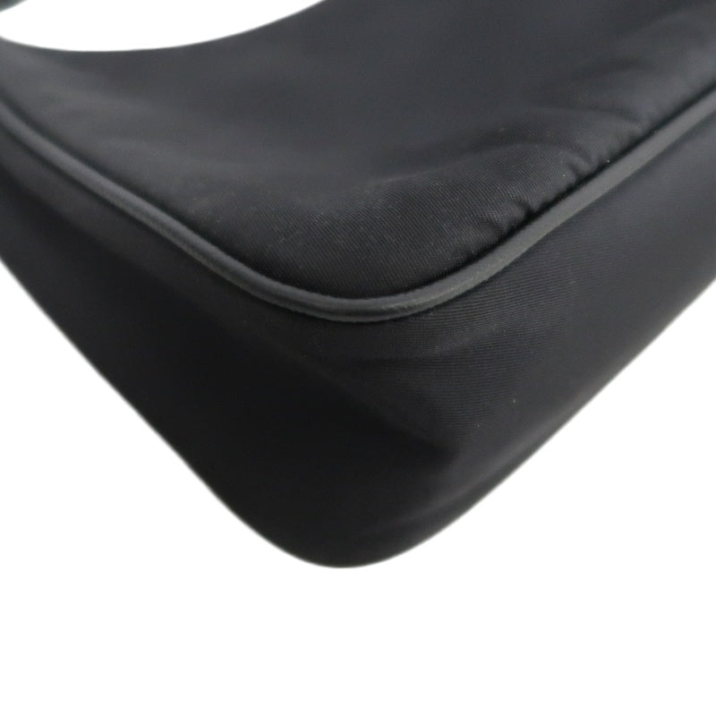 PRADA Nylon Shoulder Bag Black