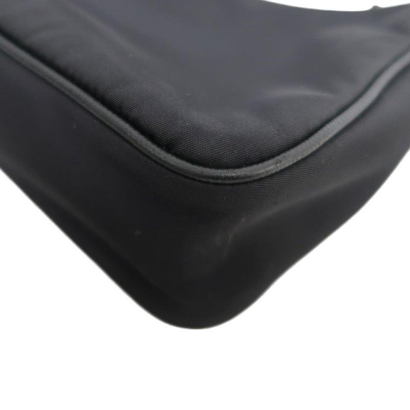 PRADA Nylon Shoulder Bag Black