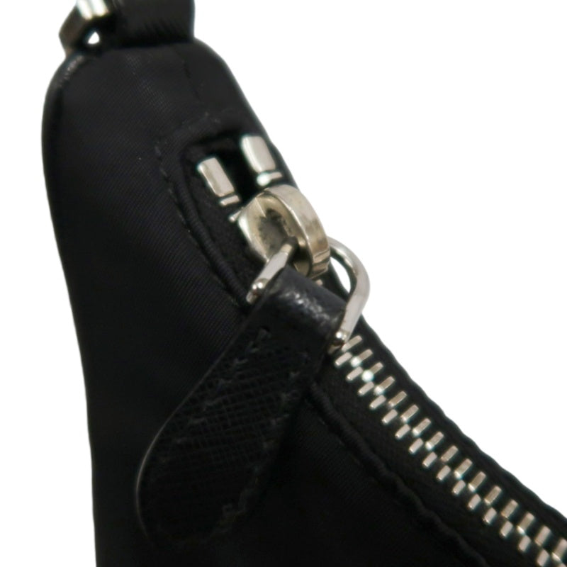 PRADA Nylon Shoulder Bag Black