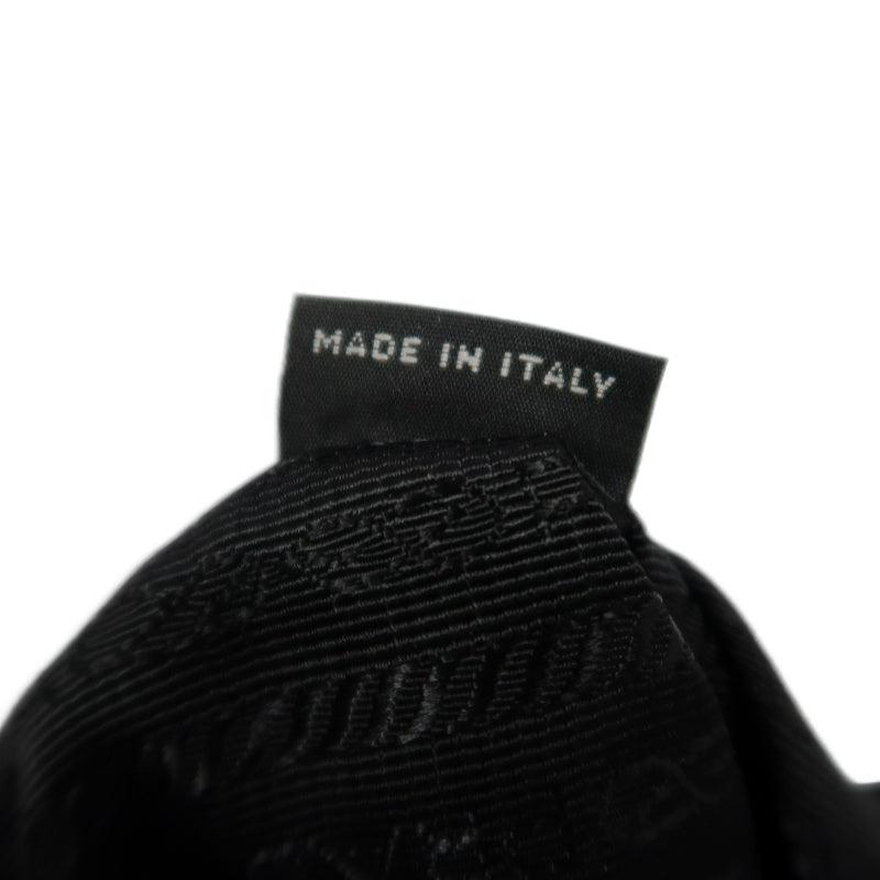 PRADA Nylon Shoulder Bag Black