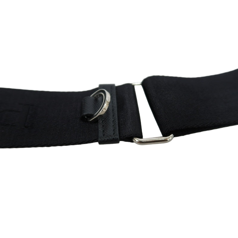 PRADA Nylon Shoulder Bag Black
