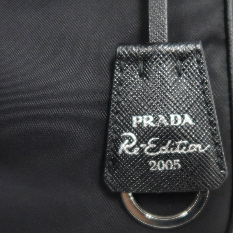 PRADA Nylon Shoulder Bag Black