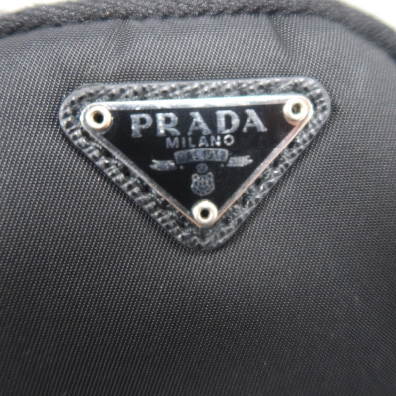PRADA Nylon Shoulder Bag Black