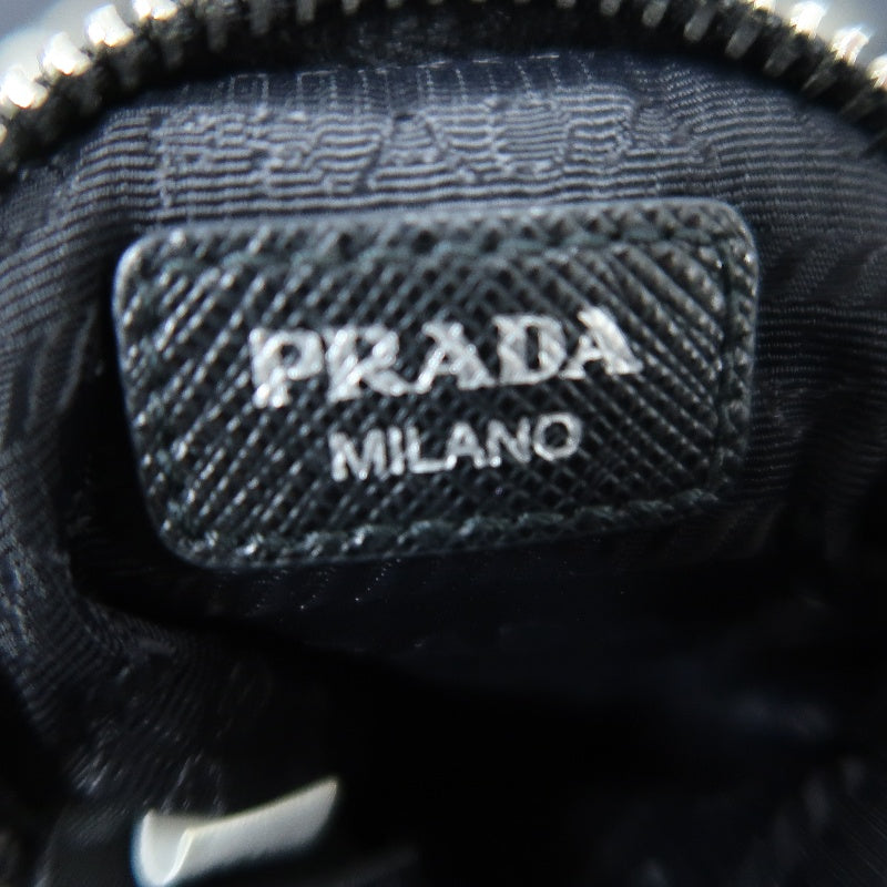 PRADA Nylon Shoulder Bag Black