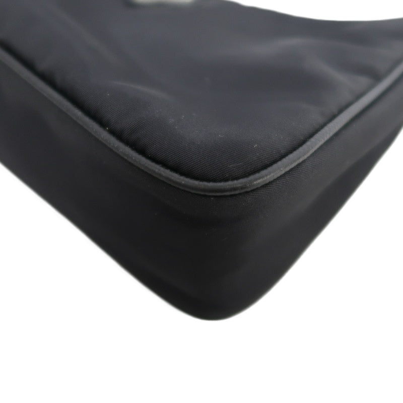 PRADA Nylon Shoulder Bag Black