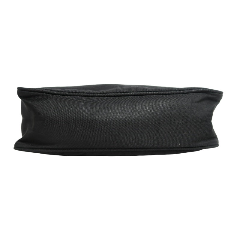 PRADA Nylon Hobo Underarm Bag Black