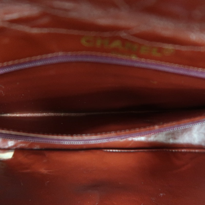 CHANEL Paris Limited Edition Matelasse Lambskin Flap Crossbody Bag Black Gold Hardware