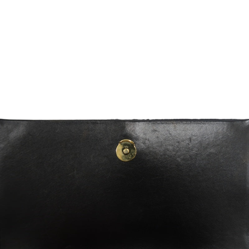 YVES SAINT LAURENT YSL Kate Tassel Velvet Chain Crossbody Bag Black Gold Hardware