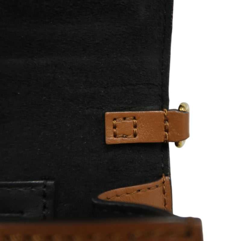 LOUIS VUITTON Dauphine Monogram Reverse Shoulder Bag Brown PVC
