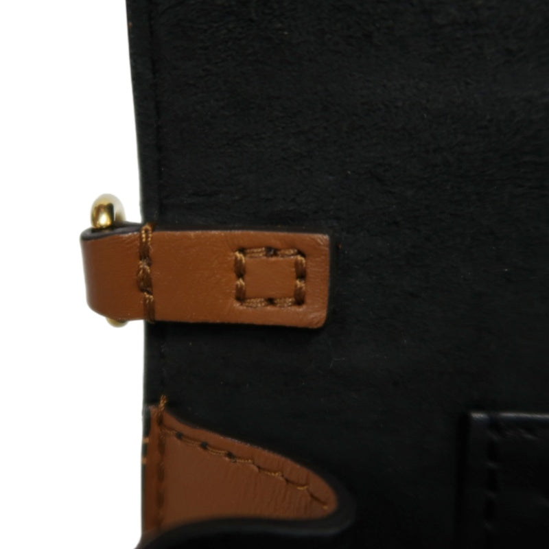 LOUIS VUITTON Dauphine Monogram Reverse Shoulder Bag Brown PVC