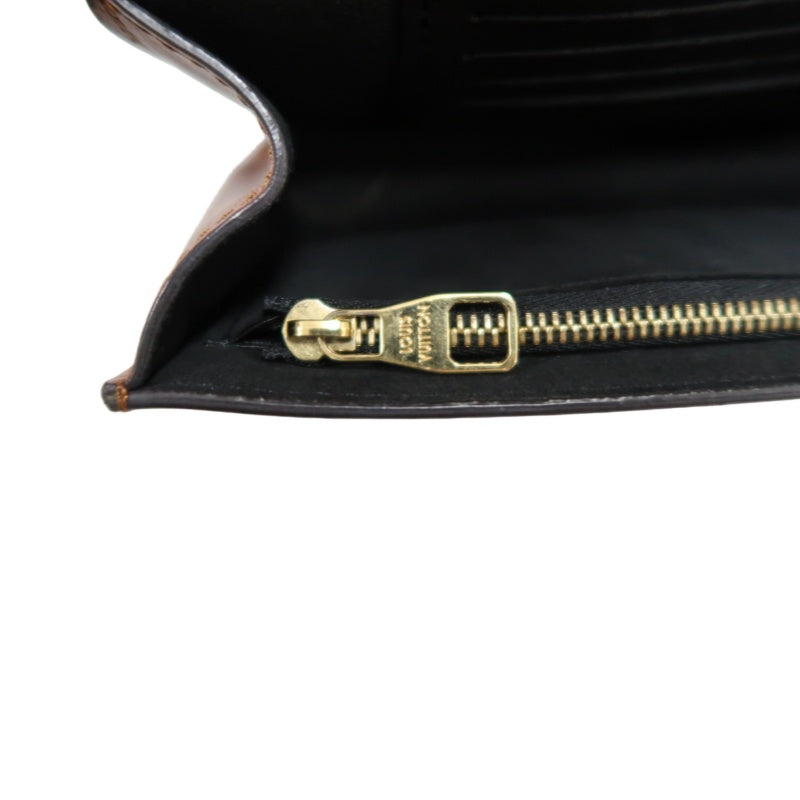 LOUIS VUITTON Dauphine Monogram Reverse Shoulder Bag Brown PVC