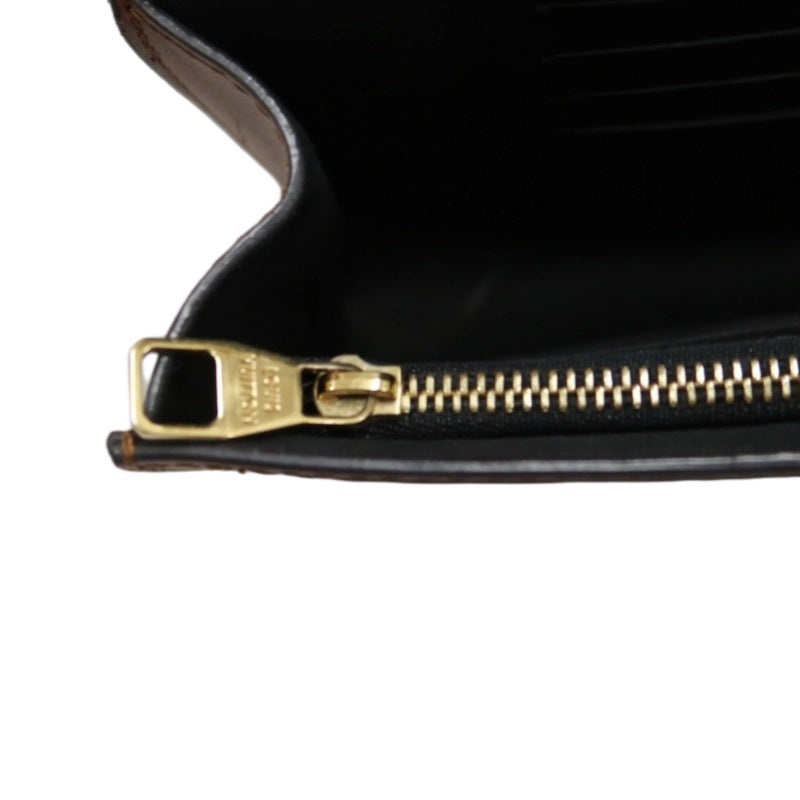 LOUIS VUITTON Dauphine Monogram Reverse Shoulder Bag Brown PVC