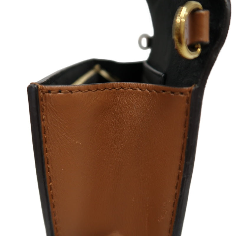 LOUIS VUITTON Dauphine Monogram Reverse Shoulder Bag Brown PVC