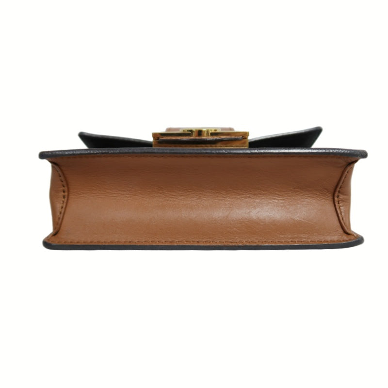 LOUIS VUITTON Dauphine Monogram Reverse Shoulder Bag Brown PVC