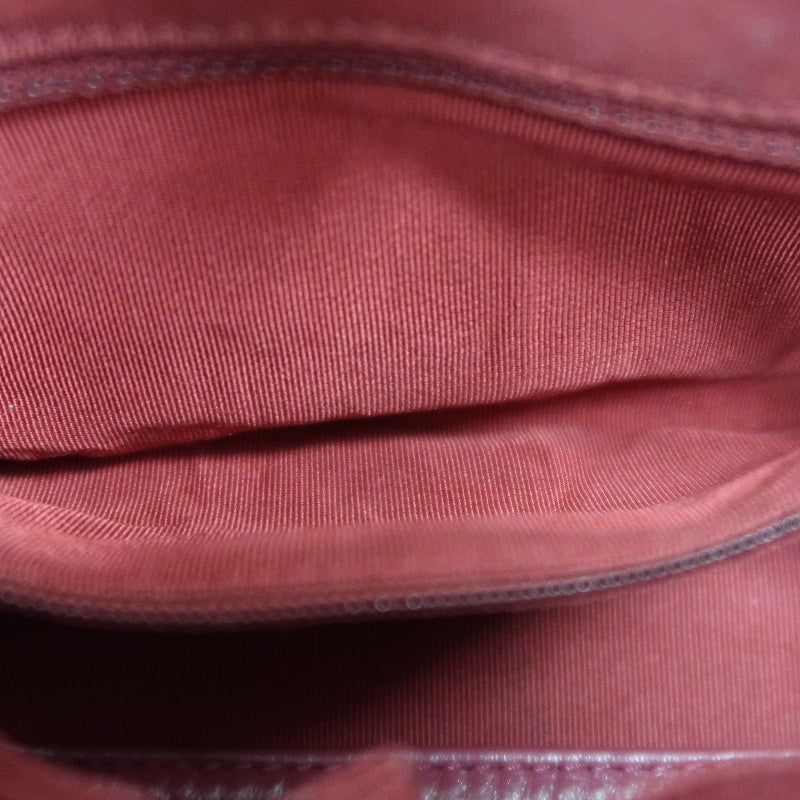 CHANEL Gabrielle Lambskin Hobo Shoulder Bag Pink Red