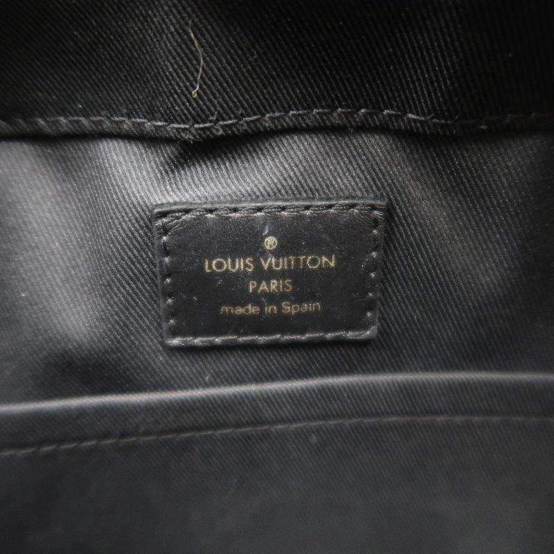 LOUIS VUITTON LV Saintonge Monogram Noir Tassel Camera Shoulder Bag Brown PVC