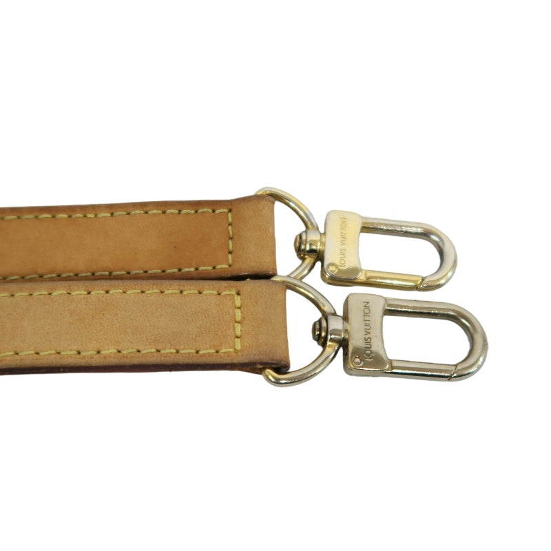 LOUIS VUITTON LV Nano Speedy Monogram Canvas With Shoulder Strap Handbag Brown PVC