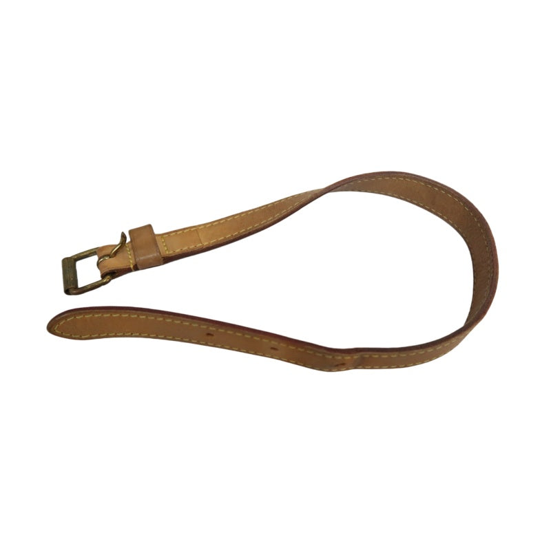 LOUIS VUITTON LV Nano Speedy Monogram Canvas With Shoulder Strap Handbag Brown PVC