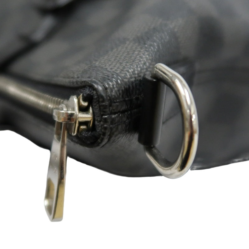 LOUIS VUITTON LV Skyline Damier Graphite Tote Shoulder Bag Black PVC