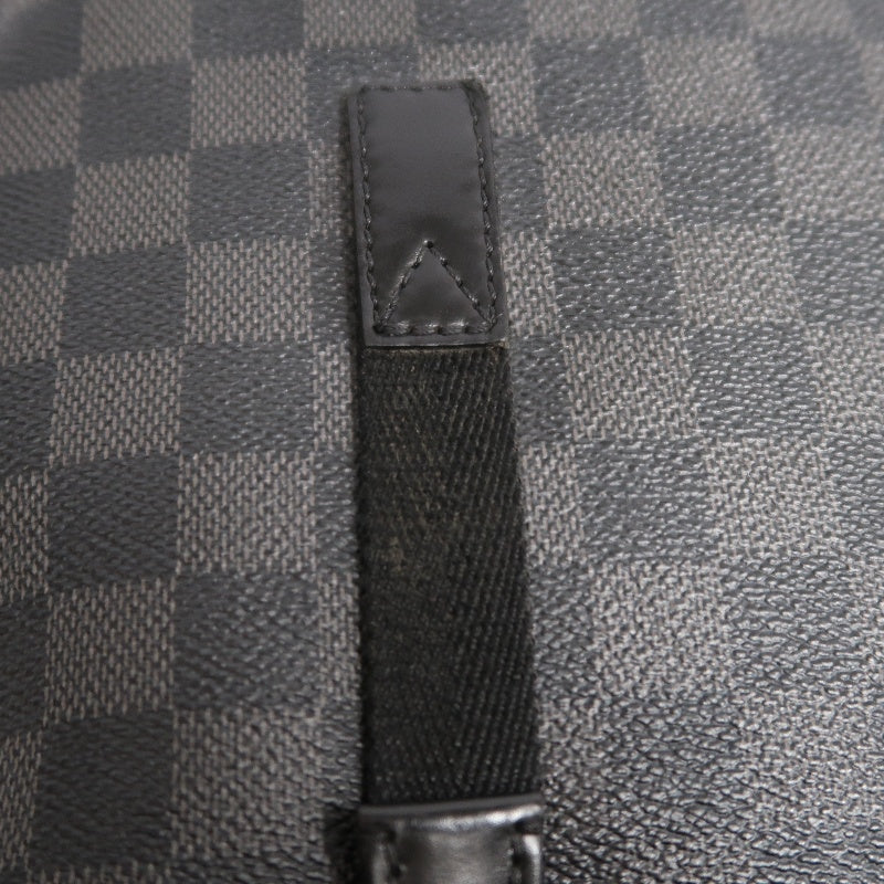 LOUIS VUITTON LV Skyline Damier Graphite Tote Shoulder Bag Black PVC