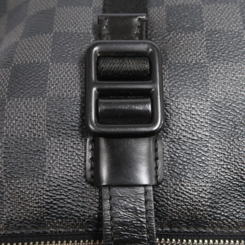 LOUIS VUITTON LV Skyline Damier Graphite Tote Shoulder Bag Black PVC