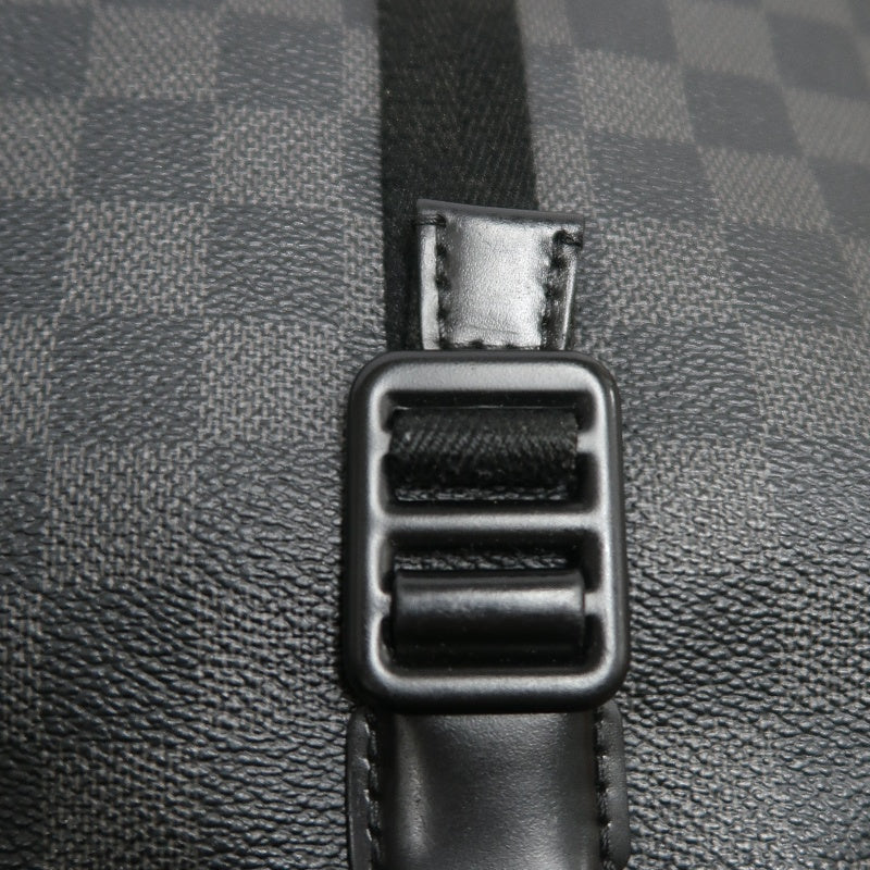 LOUIS VUITTON LV Skyline Damier Graphite Tote Shoulder Bag Black PVC