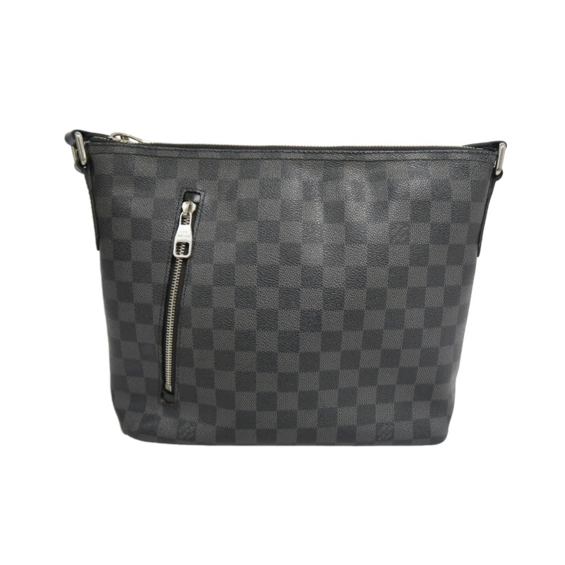 LOUIS VUITTON LV Mick Damier Graphite Tote Shoulder Bag Black