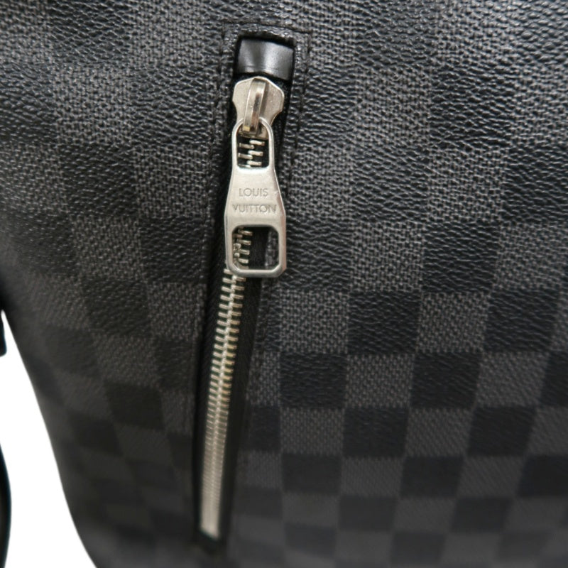 LOUIS VUITTON LV Mick Damier Graphite Tote Shoulder Bag Black
