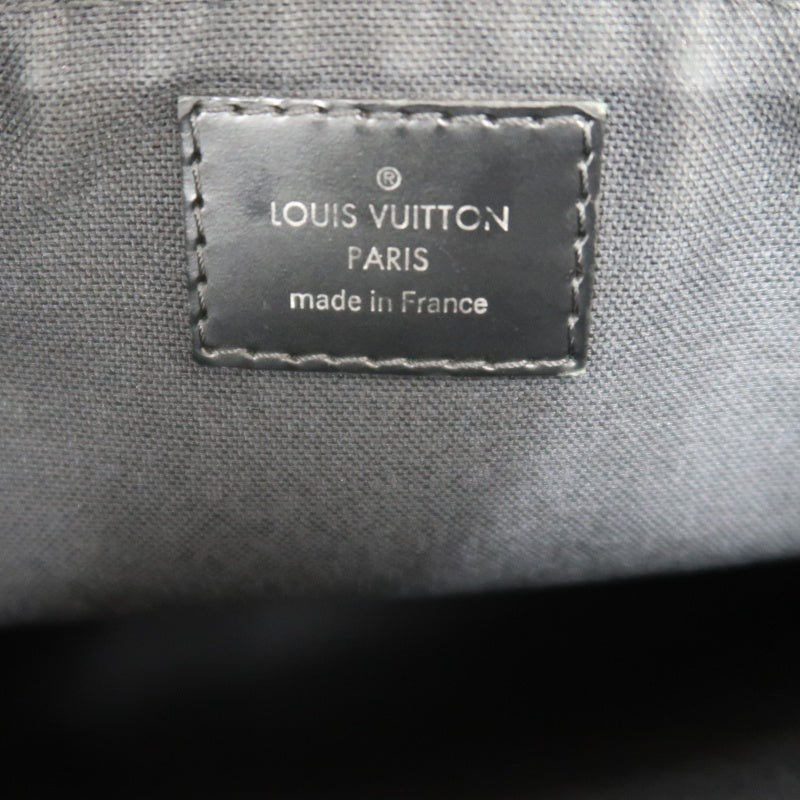 LOUIS VUITTON LV Mick Damier Graphite Tote Shoulder Bag Black