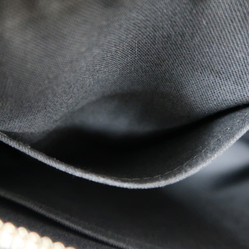LOUIS VUITTON LV Mick Damier Graphite Tote Shoulder Bag Black