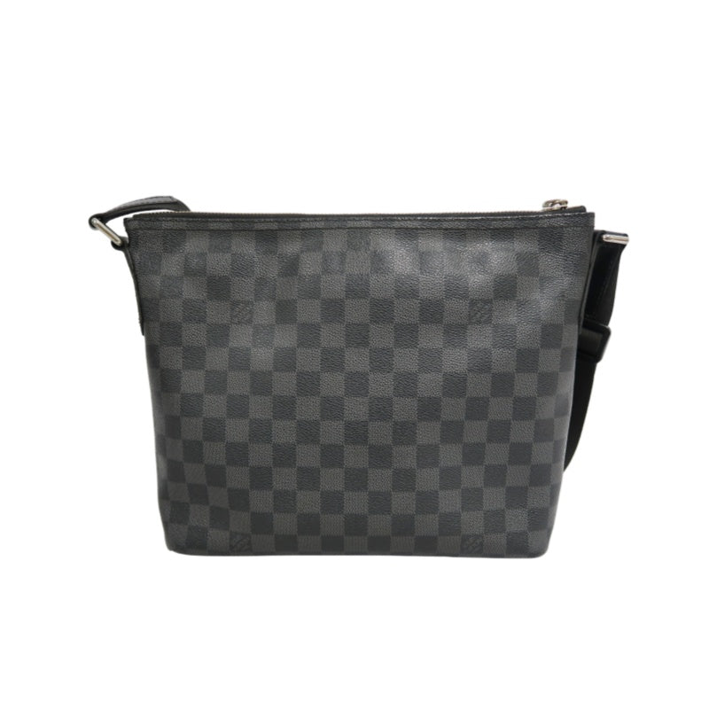 LOUIS VUITTON LV Mick Damier Graphite Tote Shoulder Bag Black
